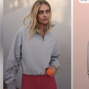 NEW Free People Movement Quarter Zip Sweatshirt